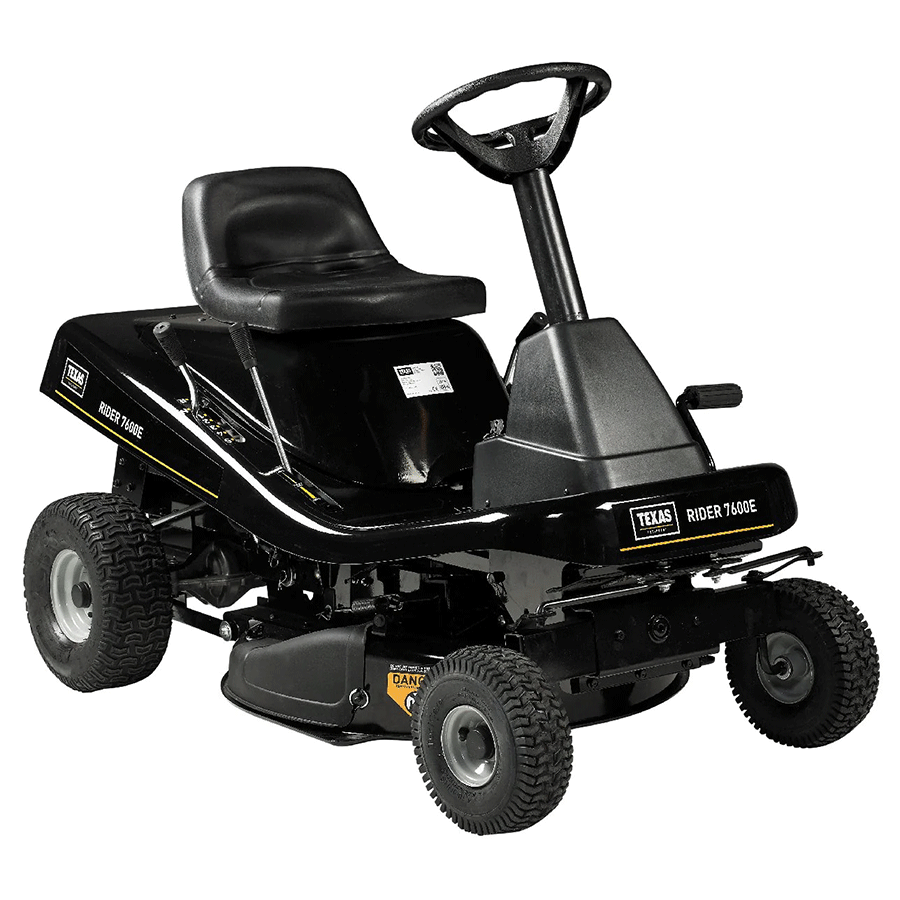 texas aufsitzmaher rider 7600e 2in1 inkl mulchkit modell 2025 neu