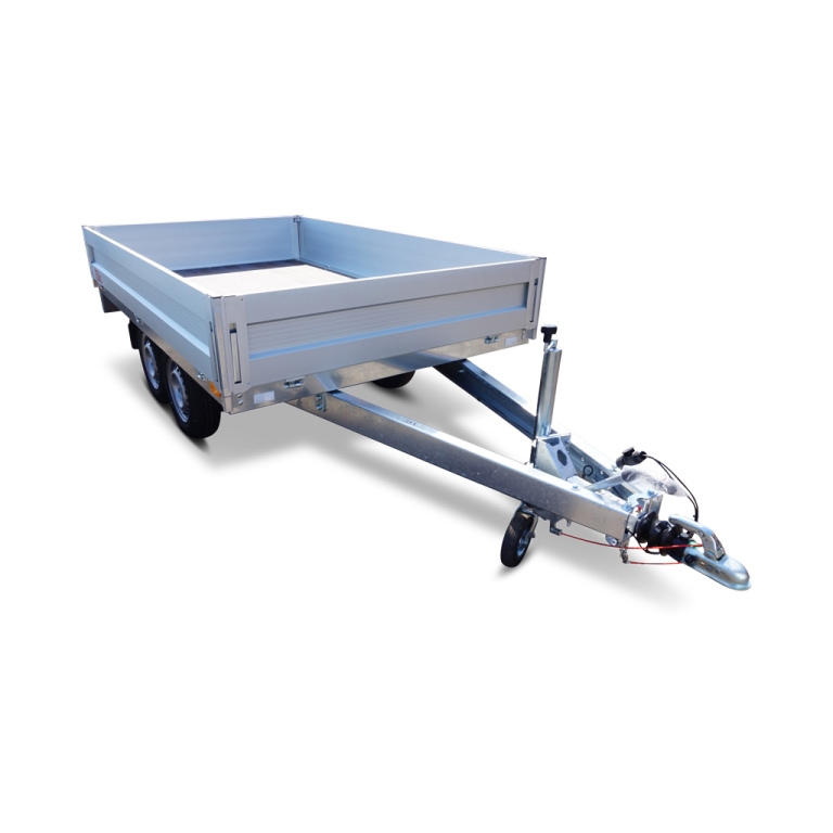 PKW Anhänger Hochlader HL 2616-20, 2000 kg, Ladefläche 2,65 x 1,65 m - Konfiguration NEU