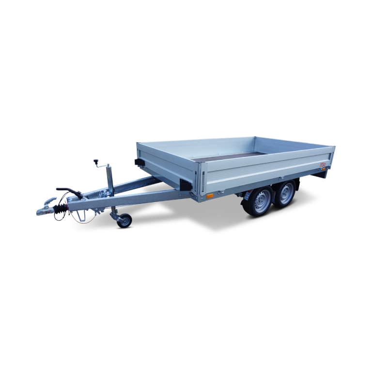 PKW Anhänger Hochlader HL 2616-27, 2700 kg, Ladefläche 2,65 x 1,65 m - Konfiguration