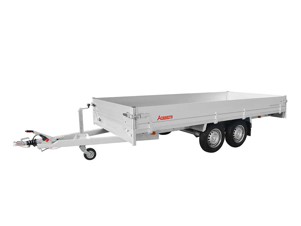 Anssems PKW Anhänger Hochlader Alu PSX 3000 kg, Ladefläche 4,05 x 1,78 m
