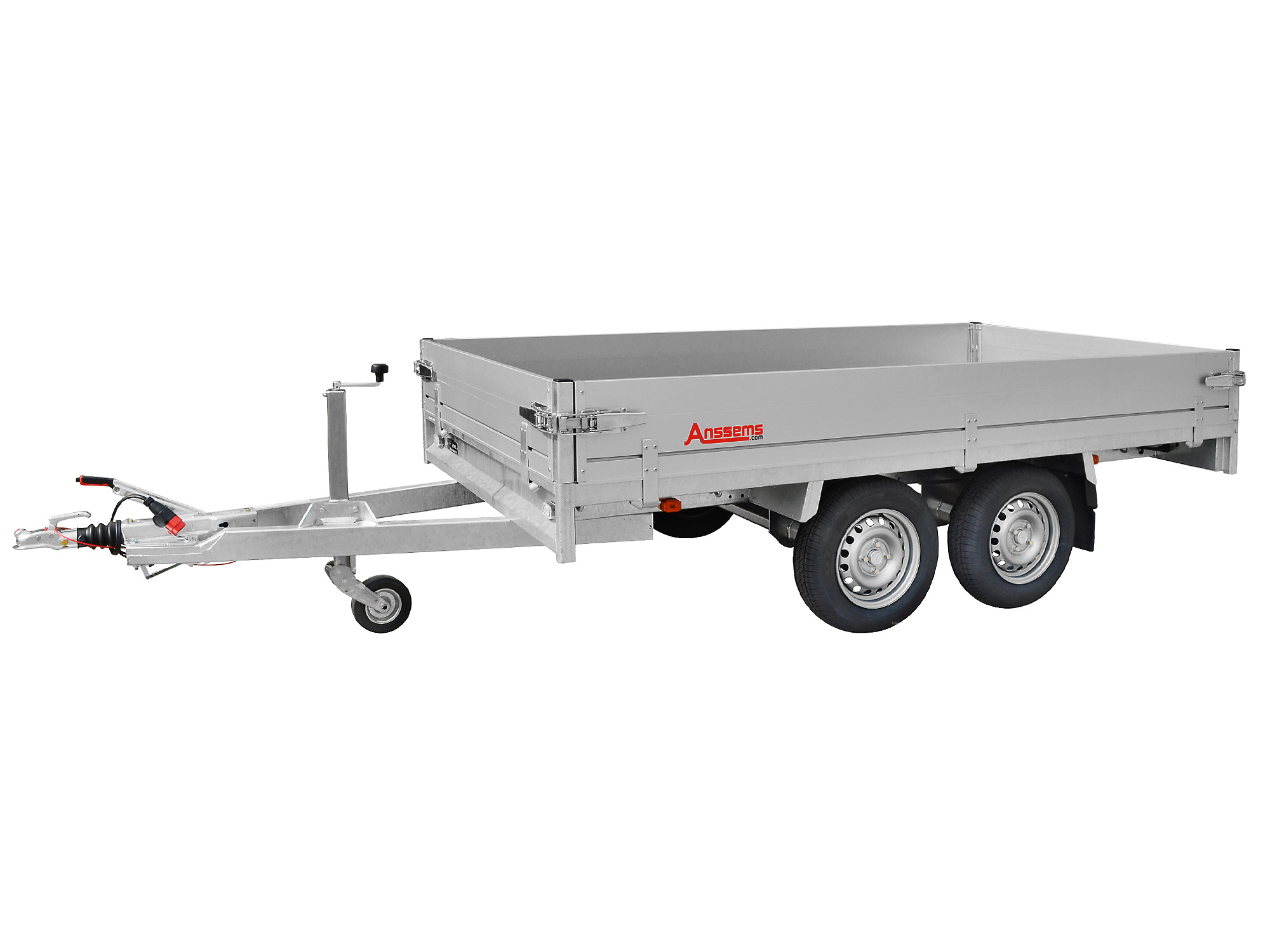 Anssems PKW Anhänger Hochlader Alu PSX 3000 kg, Ladefläche 3,25 x 1,78 m