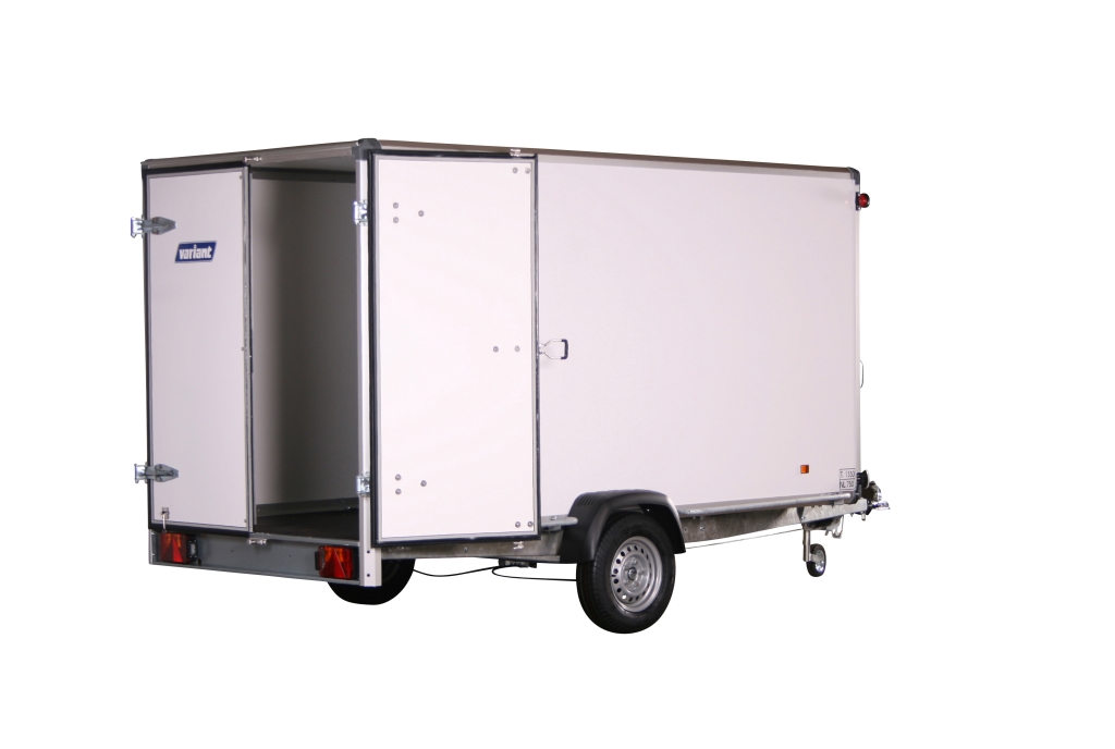 Variant PKW Anhänger Kofferanhänger 1317 C4 mit Flügeltüren 1350 kg, Ladefläche 3,46 x 1,68 m, Innenhöhe 1,78 m