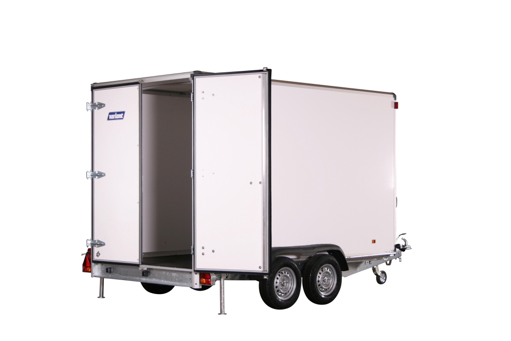 Variant PKW Anhänger Kofferanhänger mit Flügeltüren 2700 kg,Ladefläche 3,46 x 1,85 m, Innenhöhe 2,07 m, 2705 CVB35