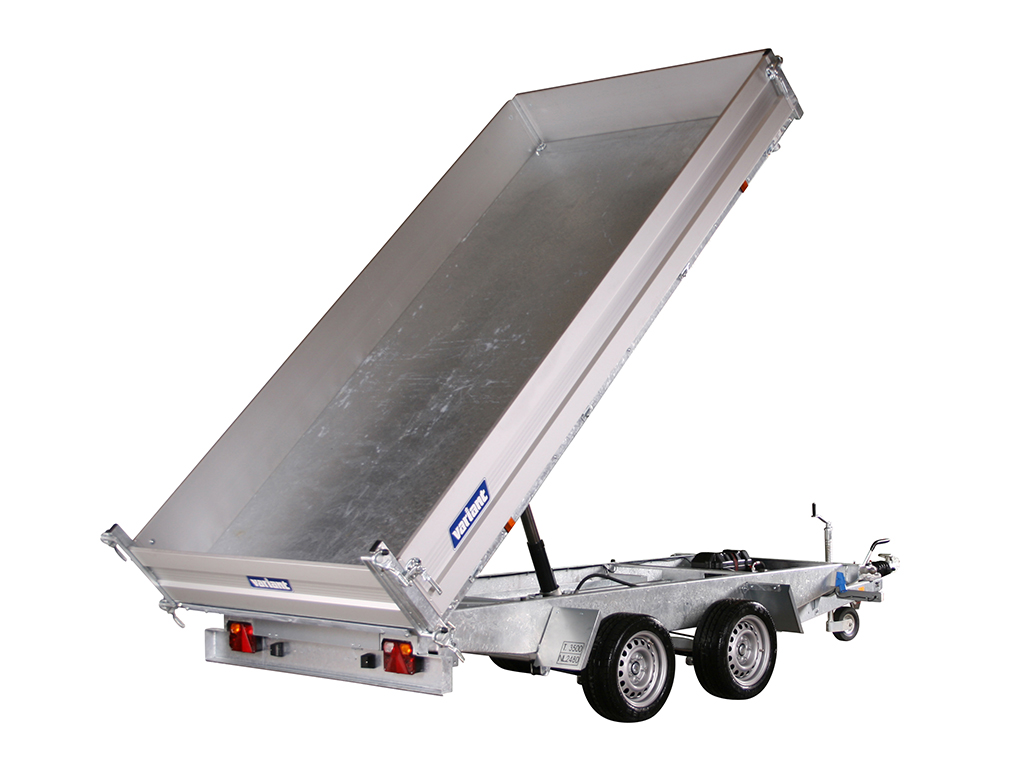 Variant PKW Anhänger 3-Seitenkipper 3519 TB, 3500 kg, Ladefläche 3,61 x 1,85 m - Elektropumpe mit Nothandpumpe