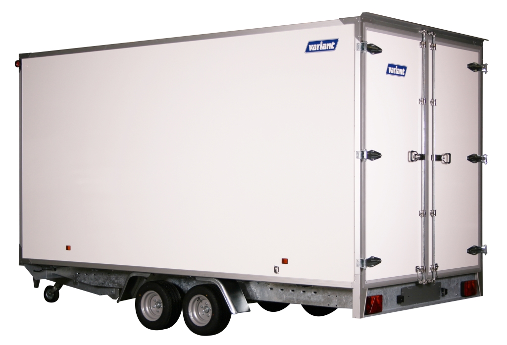 Variant PKW Anhänger Kofferanhänger mit Flügeltüren 3521 C5,3500 kg, Ladefläche 5,09 x 1,99 m, Innenhöhe 2,08 m