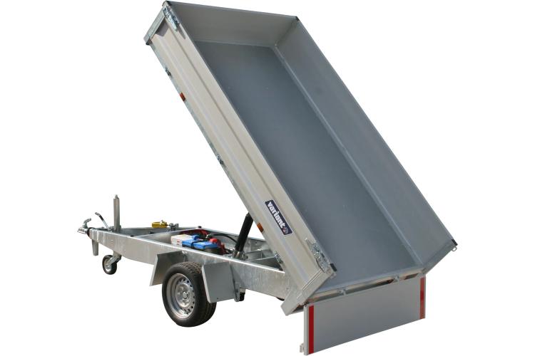 Variant PKW Anhänger Heckkipper 1815 T2 Basic, 1800 kg, Ladefläche 2.54 x 1,45 m - elektrische Pumpe o. Noth.