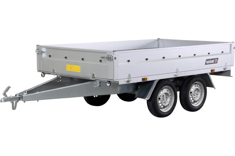 Variant 756 A - 750 kg ungebremst Ladefläche 2.55 x1,45m, Hochlader inkl Zubehörpaket Flachplane