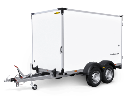 Humbaur PKW-Anhänger HK 253015-18P Kofferanhänger mit Türen Ladefläche 3,04 x 1,51 Innenhöhe 1,80m 2500kg