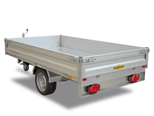 Humbaur HUK 152715, 1500kg Ladefläche 2,68x1,50mRückwärtskipper gebremst