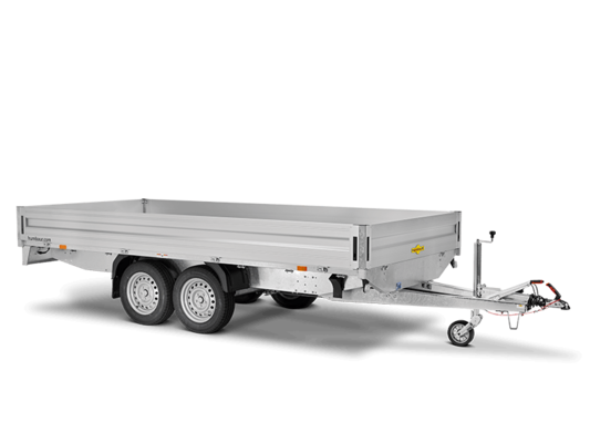 Humbaur PKW-Anhänger Hochlader HT 354121, 3500kg, Ladefläche 4,10 x 2,10m